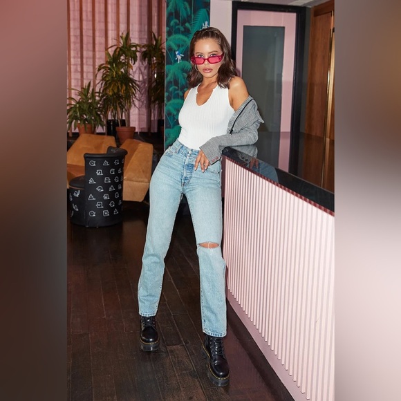 Revice Denim Women's Ex-Boyfriend Button Fly Jeans  NWT   |  Size:  27 - Picture 1 of 16